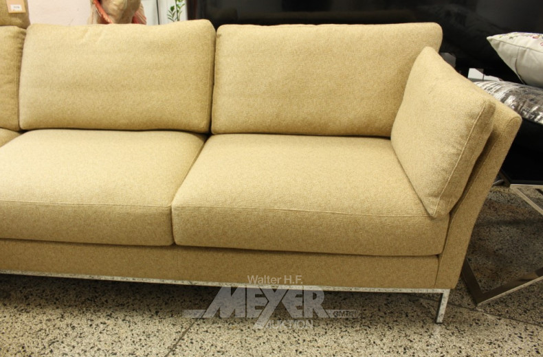 Designer-Ecksofa mit Ottomane IP-DESIGN,