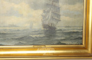 Gemälde ''Segelschiff''