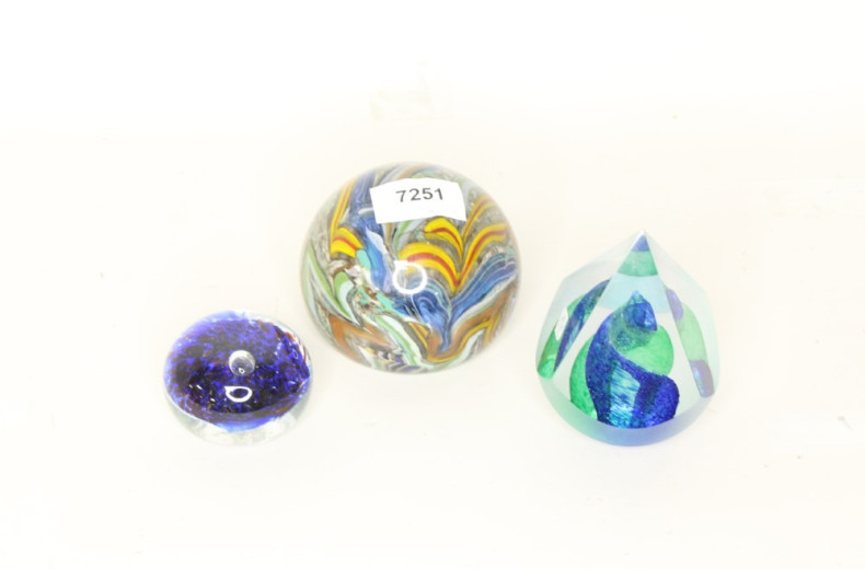 3 Paperweights