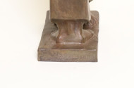 Skulptur, Bronze ''Das Wiedersehen'',