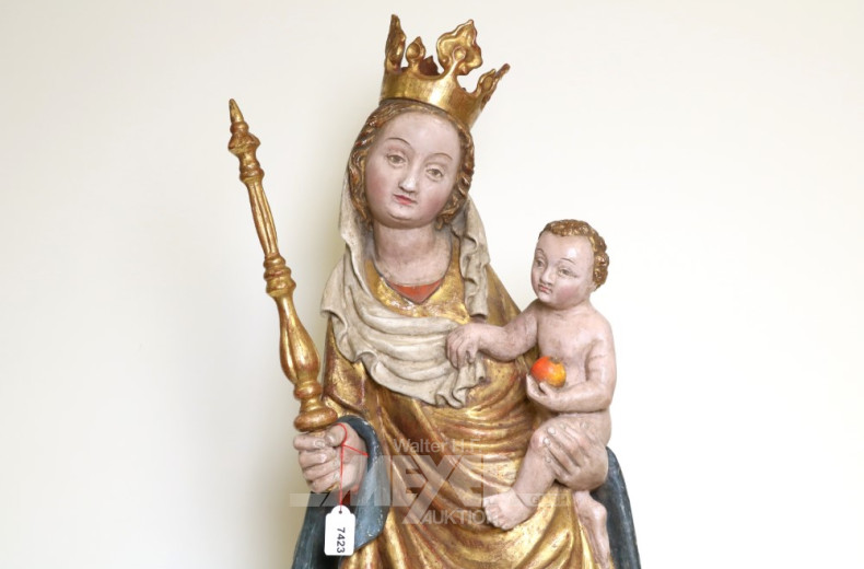 Skulptur ''Madonna von Hilkering''