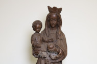 Skulptur, ''Madonna mit Kind''