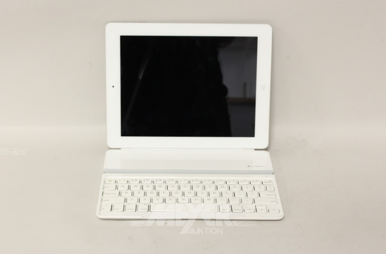 Apple iPad A1458 mit Tastatur Logitech,