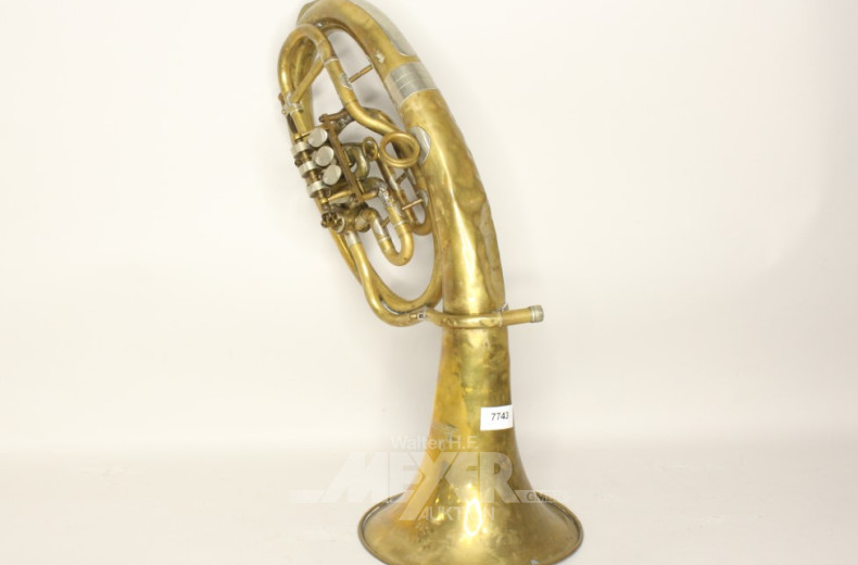 altes Baritonhorn, Messing