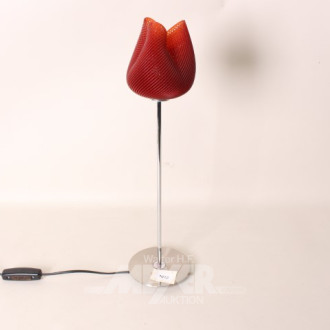 Tischlampe, bez. Peter Jansen ''TULIP'',