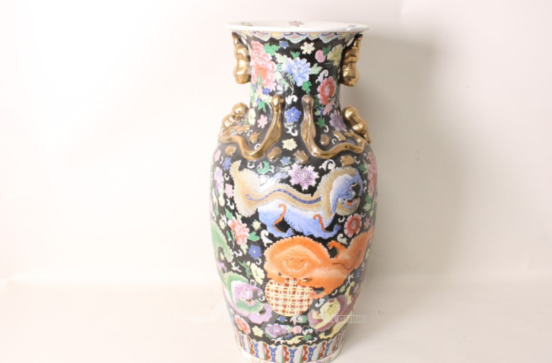 asiatische Bodenvase,