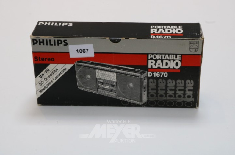 Portable Radio PHILIPS D1670