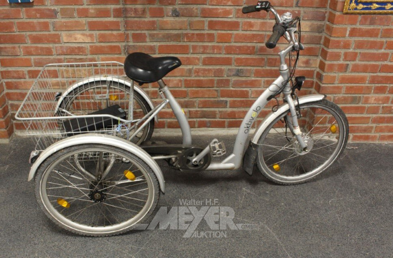 E-Bike (Dreirad) AKTIVELO, Mod.: 880,