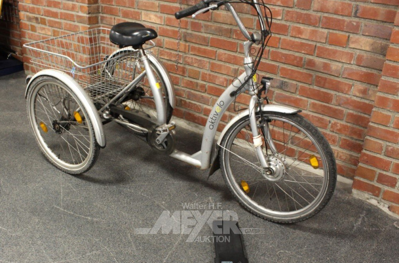 E-Bike (Dreirad) AKTIVELO, Mod.: 880,