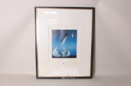 Lithographie ''au revoir Magritte'',