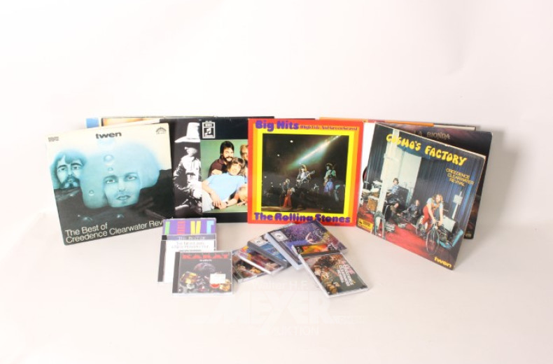 Posten Schallplatten, CD's u. DVD's