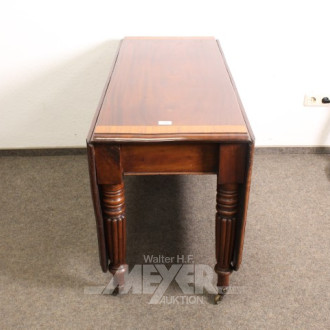 Gateleg-Table, Mahagoni,