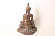 Bronzefigur ''sitzender Buddha''