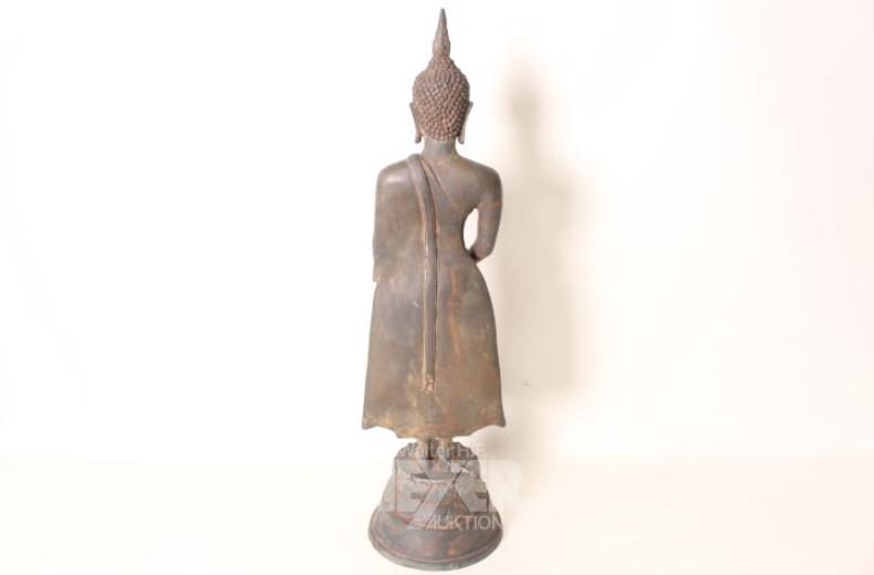 Bronzefigur ''stehender Buddha''