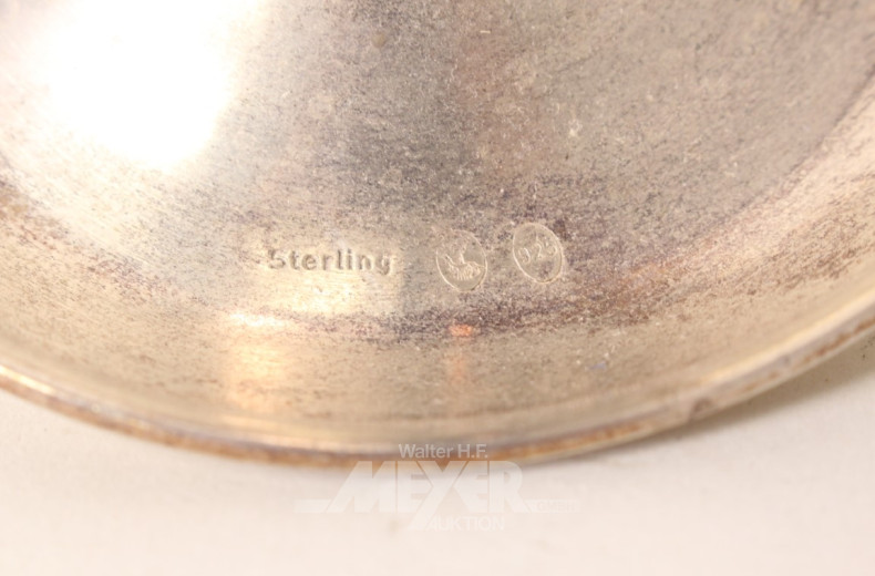 Kerzenleuchterpaar, 925er Sterling