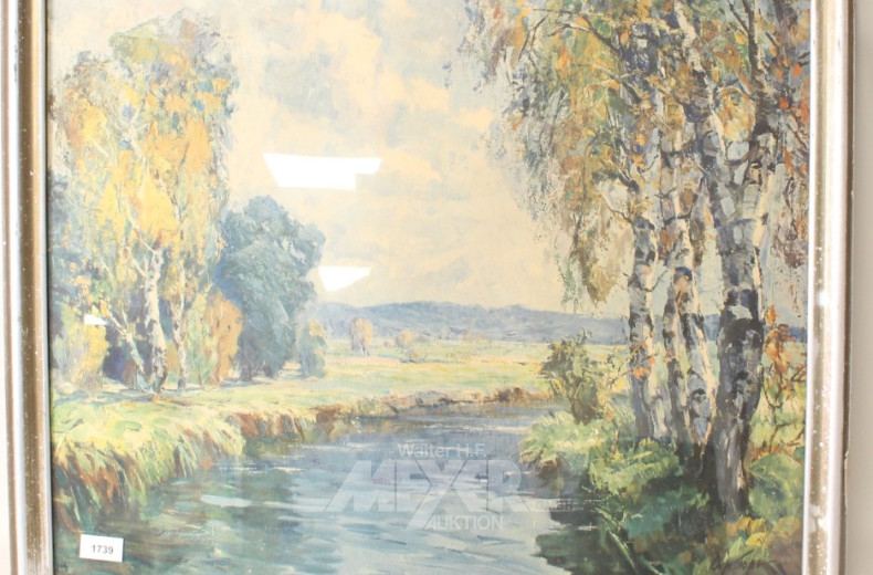 Bild ''Flußlandschaft''