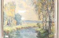 Bild ''Flußlandschaft''