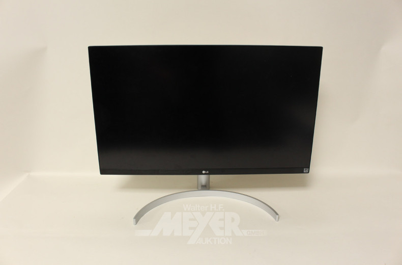 2 Monitore LG 27 Zoll, weiß