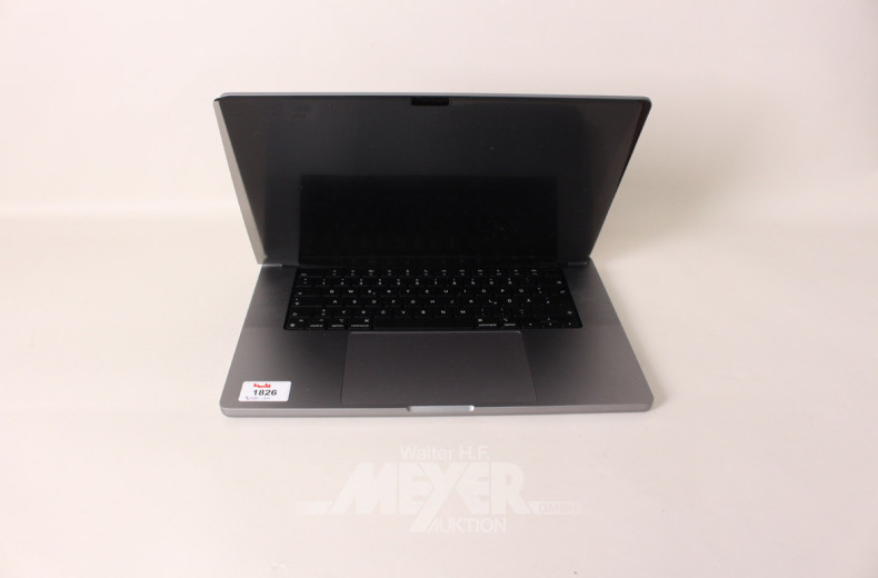 Laptop APPLE MacBook Pro 16 Zoll,