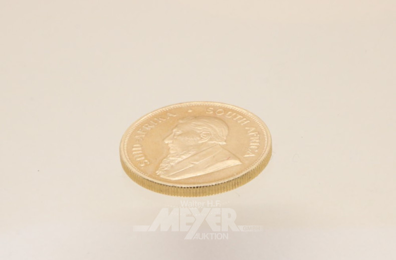 Goldmünze Krügerrand