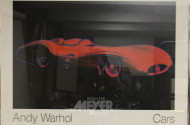 Druck nach Warhol ''Rennwagen''