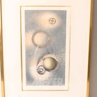 Lithographie ''Planeten''