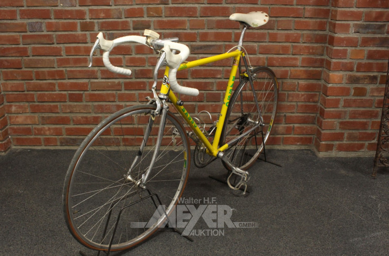 Rennrad BASSO, Columbus SLX, gelb,