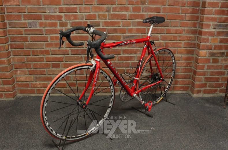 Rennrad BASSO, rot, Rahmen ca. 58 cm,