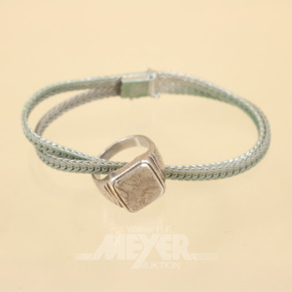 Armband 835er Silber sowie