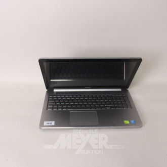 Laptop DELL P36F001 mit Ladegerät u.