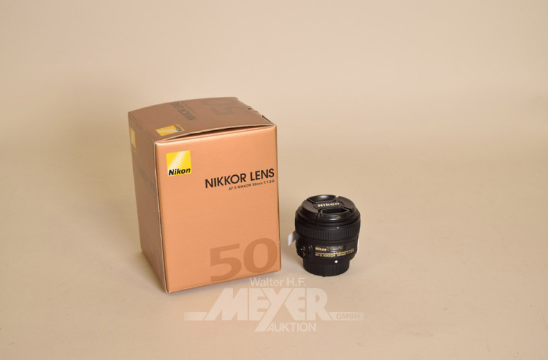 Objektiv NIKON 50 mm