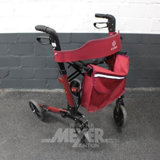 Rollator KESSER, rot,