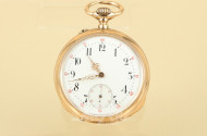 Taschenuhr, 2 Deckel Gold, 585er GG,