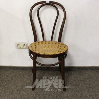 3 Bistrostühle, im Thonet-Stil,