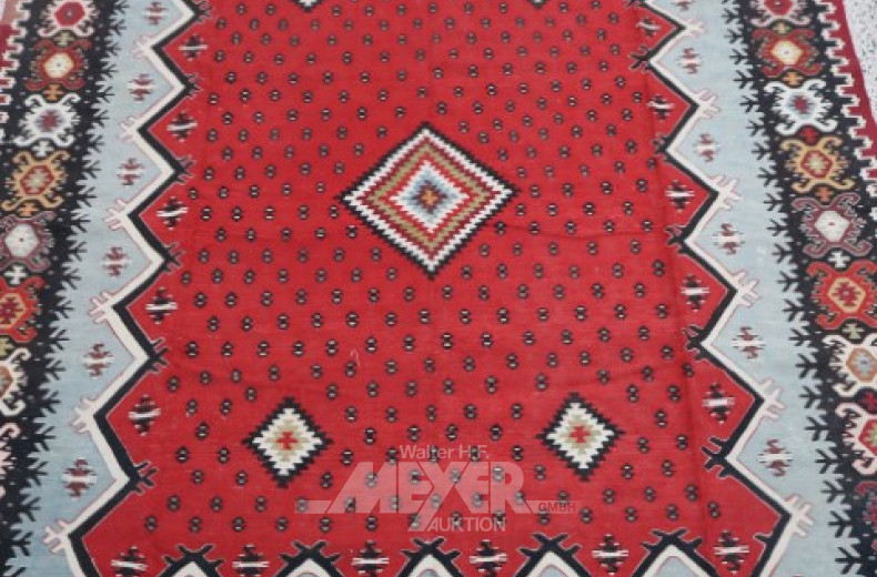 Orientteppich ''Kelim'', rot,