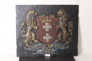 gußeisernes Wappen ''Danzig''