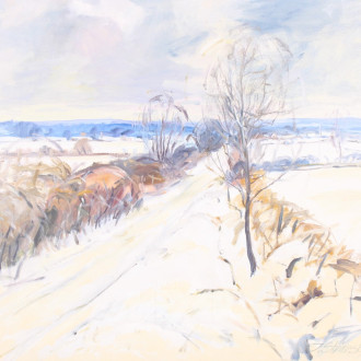 mod. Bild ''Winterlandschaft''