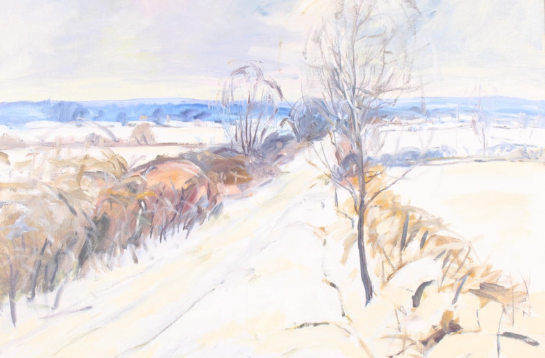 mod. Bild ''Winterlandschaft''