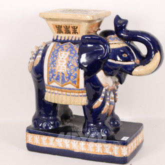 Deko-Elefant / Blumensäule,