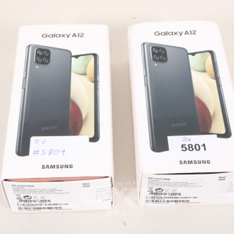 2 Smartphones SAMSUNG Galaxy A12,