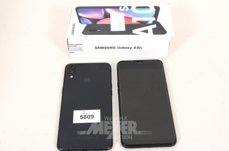 3 Smartphones SAMSUNG Galaxy A10s,