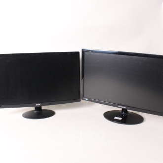 2 Monitore ACER & SAMSUNG 24''