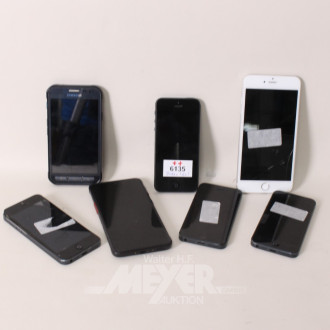 Posten Smartphones (6 Stk.) APPLE iPhone