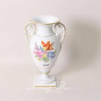 Porzellan-Amphorenvase MEISSEN,