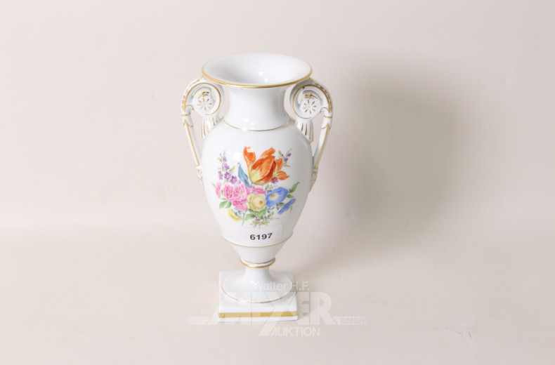 Porzellan-Amphorenvase MEISSEN,