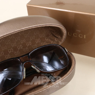 Sonnenbrille GUCCI mit Etui sowie