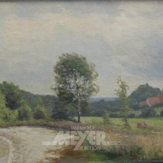 kl. Gemälde, ''Landschaft''