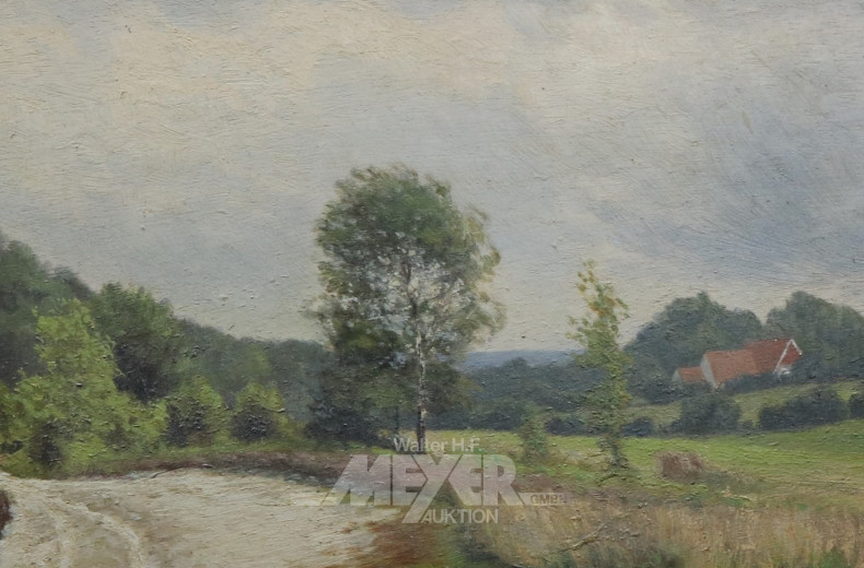 kl. Gemälde, ''Landschaft''