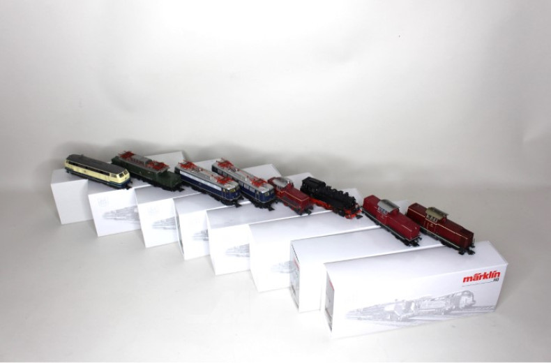 Modellbahnsammlung, HO, haupts. MÄRKLIN: