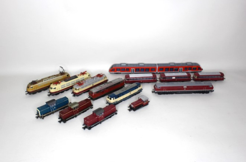 Modellbahnsammlung, HO, haupts. MÄRKLIN: